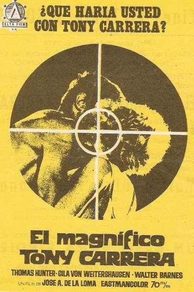 Caratula, cartel, poster o portada de El magnífico Tony Carrera