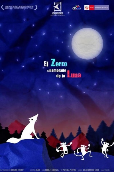 Cubierta de El zorro enamorado de la luna