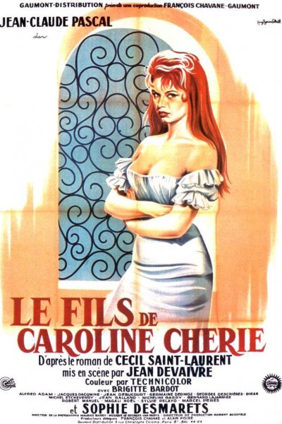 Caratula, cartel, poster o portada de Le fils de Caroline chérie