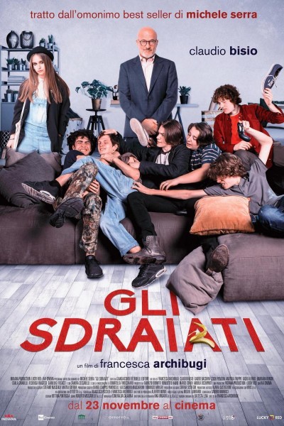 Caratula, cartel, poster o portada de Gli sdraiati