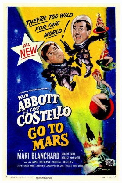 Caratula, cartel, poster o portada de Abbott y Costello van a Marte