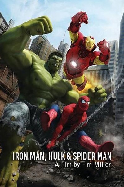 Cubierta de Iron Man, Hulk & Spider Man