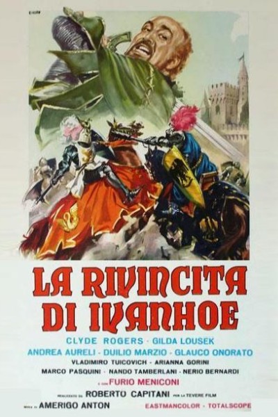 Caratula, cartel, poster o portada de La venganza de Ivanhoe