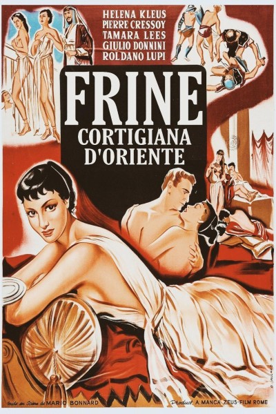 Caratula, cartel, poster o portada de Frine, cortigiana d\'Oriente