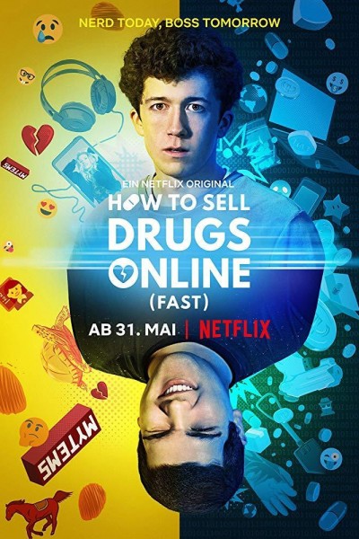 Caratula, cartel, poster o portada de Cómo vender drogas online (a toda pastilla)