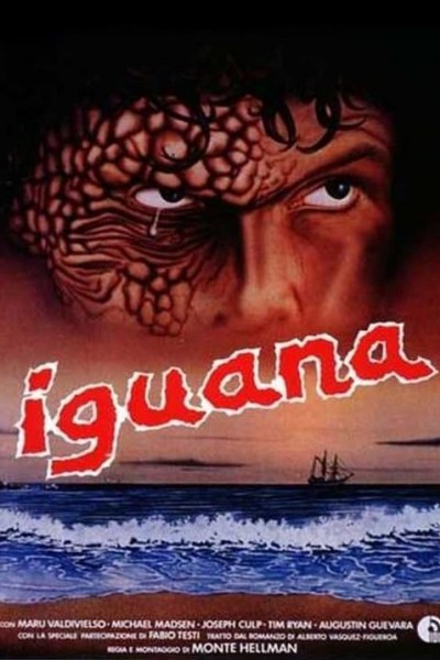 Caratula, cartel, poster o portada de La iguana