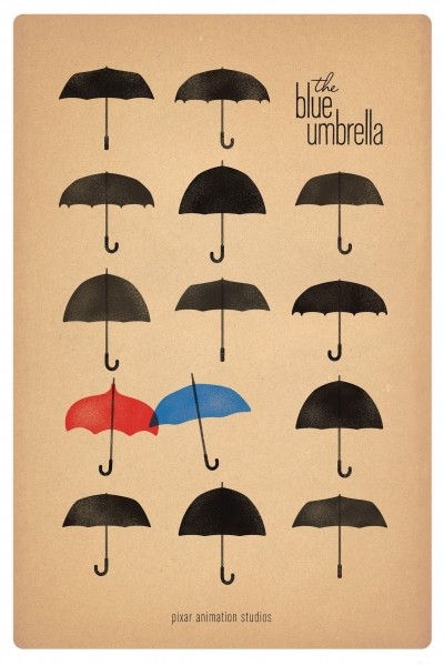 Caratula, cartel, poster o portada de Azulado (The Blue Umbrella)