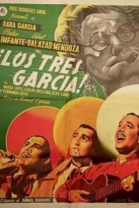 Caratula, cartel, poster o portada de Los tres García