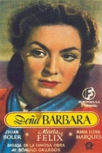 Caratula, cartel, poster o portada de Doña Bárbara