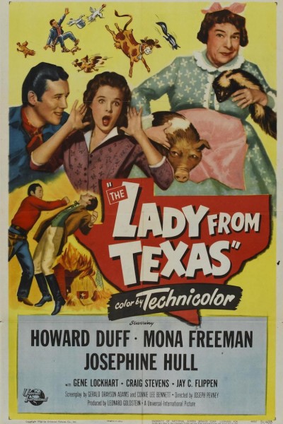 Caratula, cartel, poster o portada de The Lady from Texas