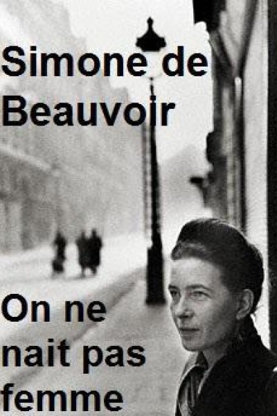 Cubierta de Simone de Beauvoir, on ne naît pas femme