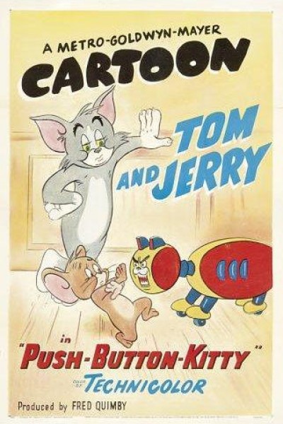 Caratula, cartel, poster o portada de Tom y Jerry: Oprime el botón, gatito