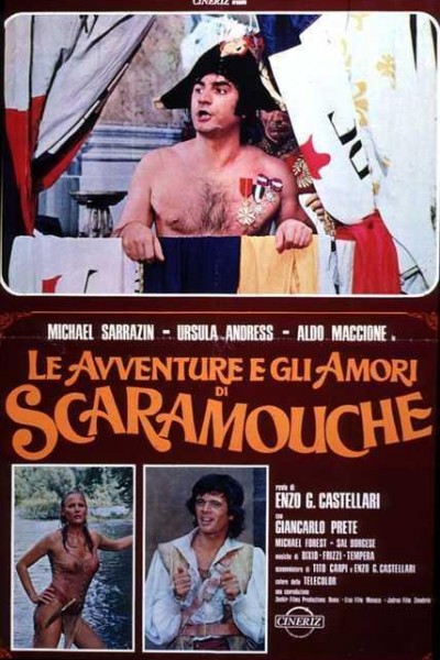 Caratula, cartel, poster o portada de Aventuras y amores de Scaramouche