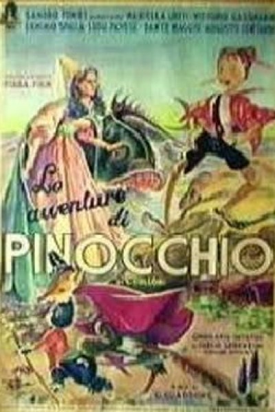 Cubierta de Las aventuras de Pinocchio