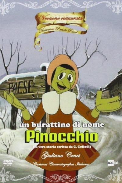 Caratula, cartel, poster o portada de Las fantasías de Pinocho
