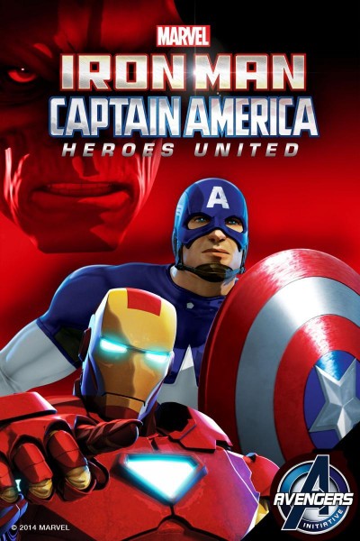 Caratula, cartel, poster o portada de Iron Man y Captain America: Héroes unidos