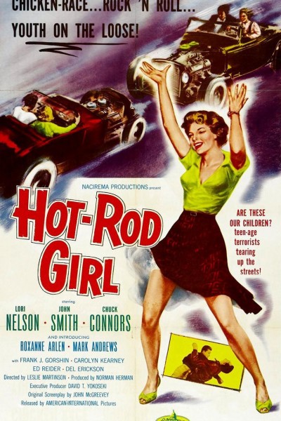 Caratula, cartel, poster o portada de Hot Rod Girl