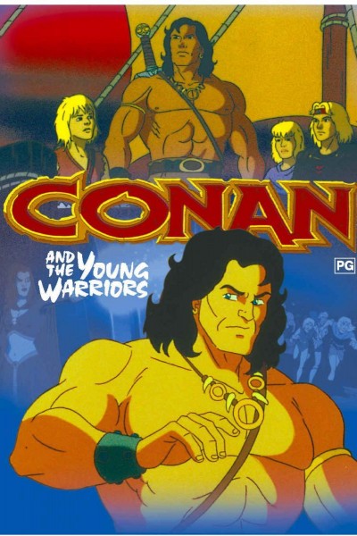 Cubierta de Conan y los jóvenes guerreros