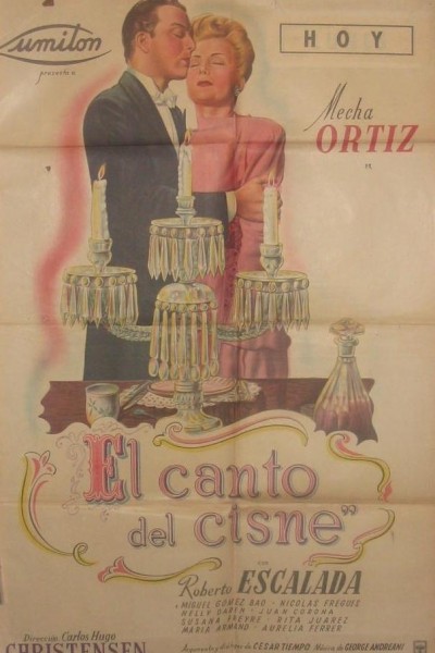 Caratula, cartel, poster o portada de El canto del cisne