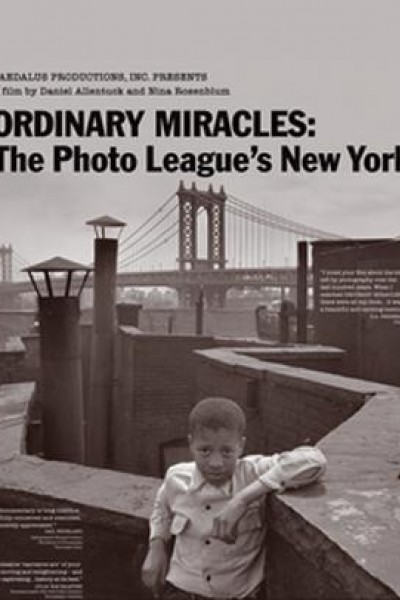 Caratula, cartel, poster o portada de Milagros corrientes: el Nueva York de la Photo League