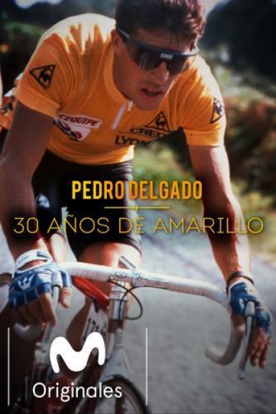 Cubierta de Pedro Delgado. 30 años de amarillo