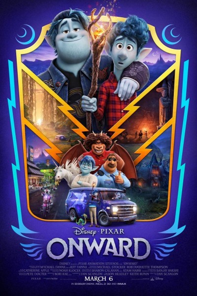 Caratula, cartel, poster o portada de Onward