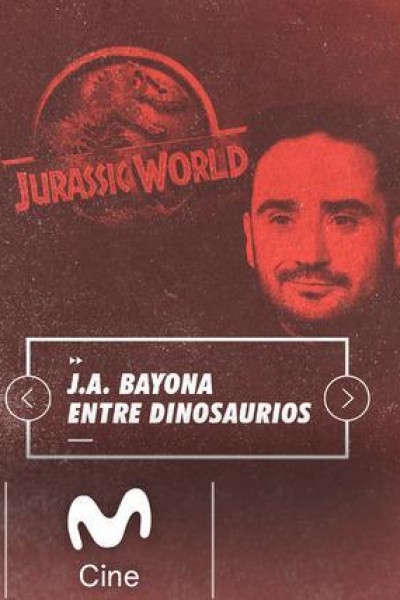 Cubierta de J. A. Bayona entre dinosaurios