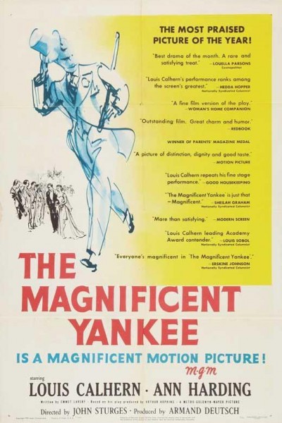 Caratula, cartel, poster o portada de The Magnificent Yankee