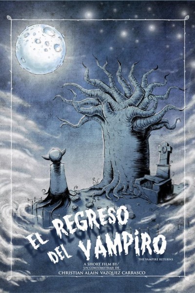 Caratula, cartel, poster o portada de El regreso del vampiro