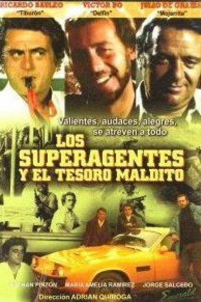 Cubierta de Los superagentes y el tesoro maldito