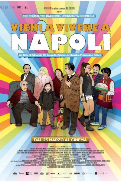 Caratula, cartel, poster o portada de Vieni a vivere a Napoli!