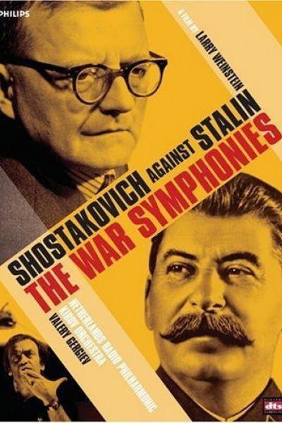 Cubierta de Sinfonías de Guerra: Shostakovich contra Stalin