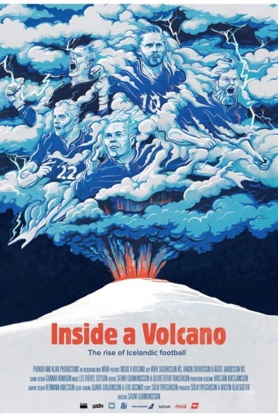 Cubierta de Inside a Volcano: The Rise of Icelandic Football