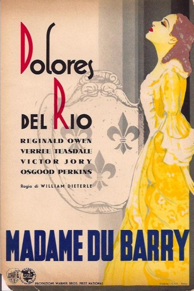 Caratula, cartel, poster o portada de Madame Du Barry