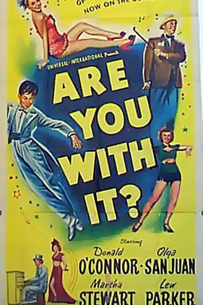 Caratula, cartel, poster o portada de Are You with It?