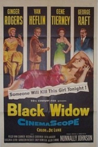 Caratula, cartel, poster o portada de La viuda negra