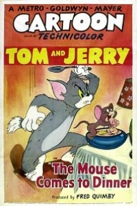 Cubierta de Tom y Jerry: El ratón viene a cenar