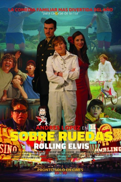 Caratula, cartel, poster o portada de Sobre ruedas - Rolling Elvis