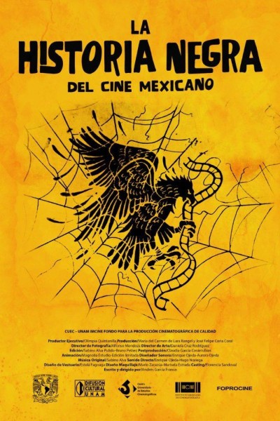 Cubierta de La historia negra del cine mexicano