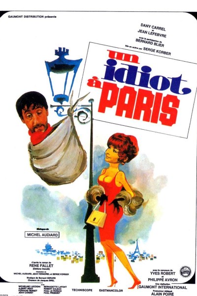 Caratula, cartel, poster o portada de Un idiota en París
