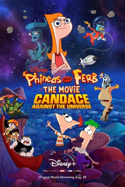 Caratula, cartel, poster o portada de Phineas y Ferb, la película: Candace contra el universo