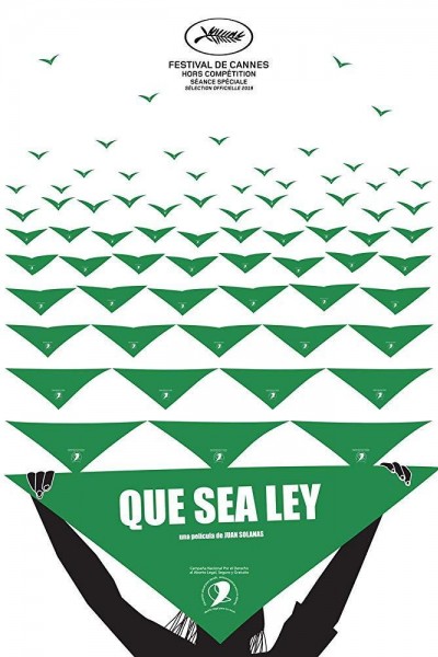 Caratula, cartel, poster o portada de La ola verde (Que sea ley)