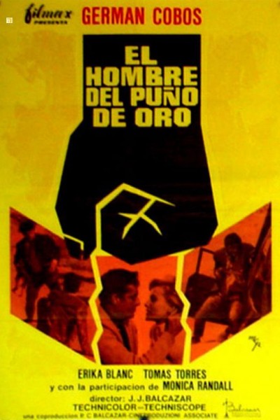 Cubierta de El hombre del puño de oro