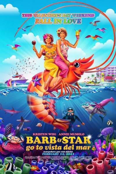 Caratula, cartel, poster o portada de Barb y Star van a Vista del Mar