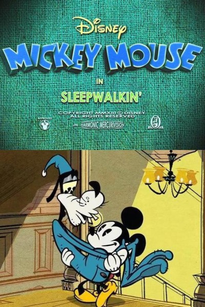 Cubierta de Mickey Mouse: Sonámbulo