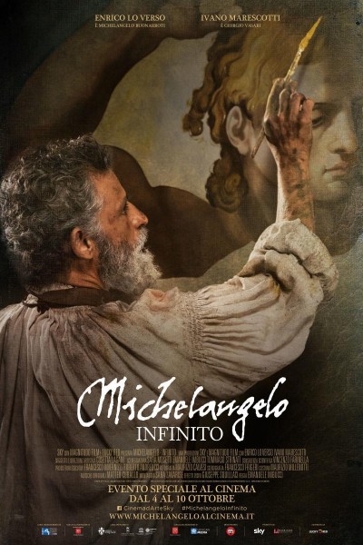 Caratula, cartel, poster o portada de Michelangelo infinito