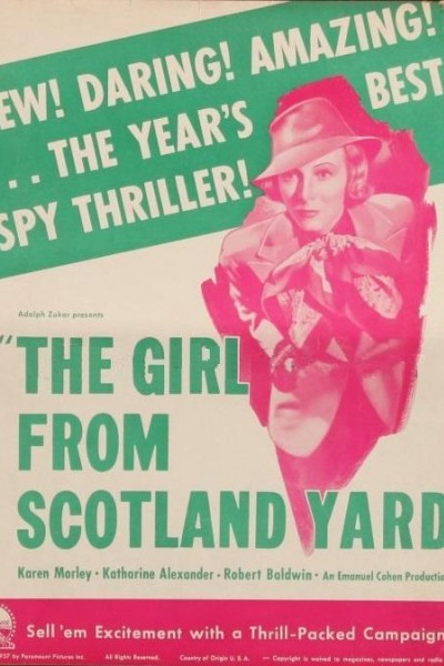 Caratula, cartel, poster o portada de The Girl from Scotland Yard