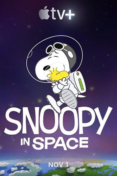 Caratula, cartel, poster o portada de Snoopy en el espacio