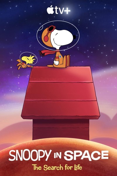 Caratula, cartel, poster o portada de Snoopy en el espacio