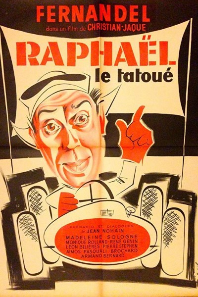 Caratula, cartel, poster o portada de Raphaël le tatoué